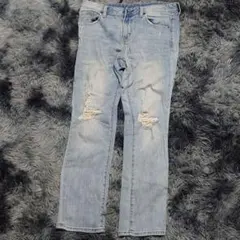 ダメージデニム ジーンズ