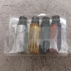 シュウウエムラ クレンジングオイル　4本セット 各15ml　サンプル