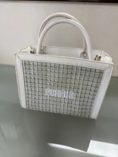 FURFUR チェック柄 水色 チェーン未使用