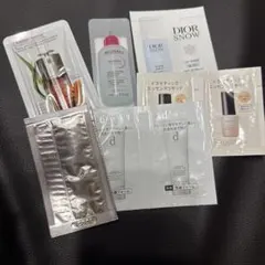 コスメ　スキンケア　サンプルセット　ディオール　クラランス　ルナソル