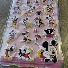 ディズニー ミッキー ミニー シール ぷくぷくシール