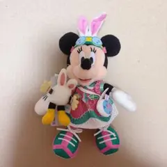 うさたまミニー　ぬいぐるみバッジ