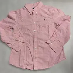 ポロ・ラルフ・ローレン ピンク長袖シャツ