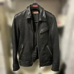 革ジャン 本革 シングル