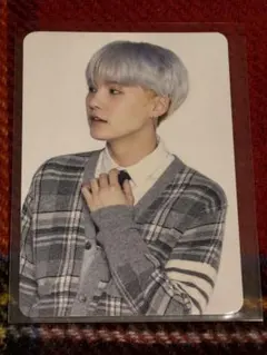 BTS SUGA ユンギ ハピエバ バインダー付属 トレカ ミニフォト 2枚
