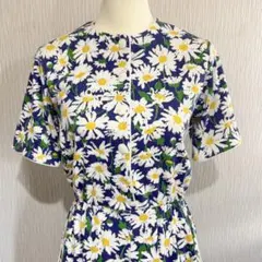 美品コテラック レトロ 異素材チュニックワンピース - メルカリ