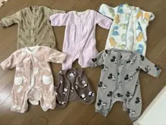 フリースロンパース 70cm まとめ売り6着