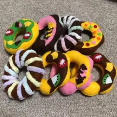 フエルトおままごと　ドーナツDセット