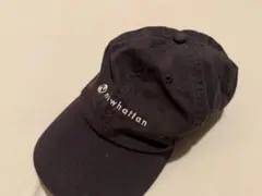newhattan ネイビー　キャップ フリーサイズ