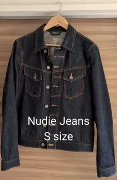 最終値下げ！美品✨Nudie Jeans デニムジャケット Sサイズ