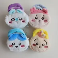 ちいかわ　ぬいふわトートミニ　ポーチ　ハチワレ　うさぎ　モモンガ　カニ