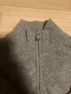 roberto collina ロベルトコリーナ ハーフジップニット グレー