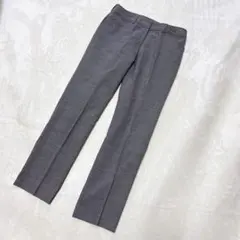 ORIHICA オリヒカ ウール混 チェック柄 パンツ スラックス ビジネス