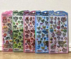 パワーパフガールズ うるちゅる ドロップジェリー シール 正規品　5枚セットる
