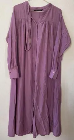 YECCA VECCA パープルワンピース　F