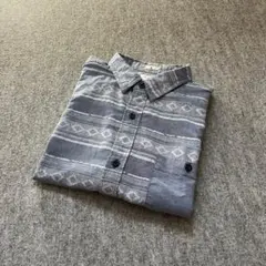 AMBIG Patterned Short Sleeve Shirt 2XL
