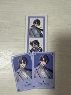 にじさんじ VΔLZ 5周年 ランダムチェキ風カード 長尾景