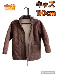 GU　キッズ　110cm　ダウンジャケット　フード付