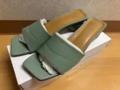 SELECT MOCA ミントグリーン サンダル