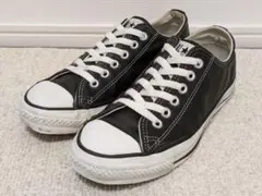 90s 希少コンバース オールスター レザー ヴィンテージ アメリカ製 米国古着