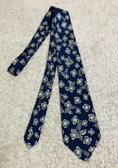 美品　おしゃれ　ネクタイ 昭和　レトロ　ブランド　ソニアリキエル　シルク