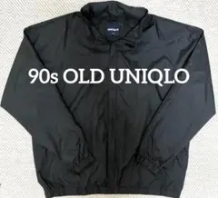 90s OLD UNIQLO ユニクロ 紺タグ ナイロンジャケット XL テック