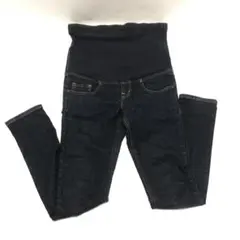 無印　マタニティデニムパンツ デニムブルー Sサイズ