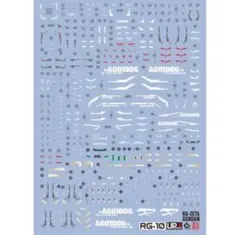 RG 1/144 Zガンダム用水転写式デカール　ZETA ゼータ