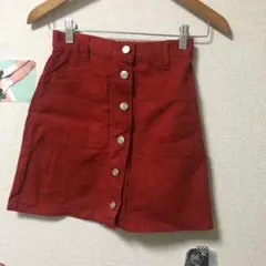 台形ミニスカート  スピンズ