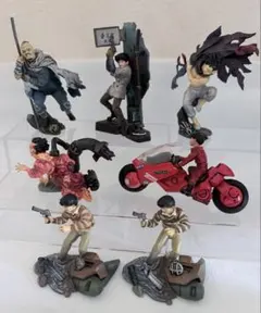 海洋堂 K&M AKIRA アキラ 1+2 ガチャ セット　金田 バイク