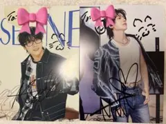 zb1 zerobaseone　サイン会　直筆サイン　ソクマシュー　2枚セット