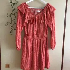 値下☆ローリーズファーム 小花柄秋ワンピ