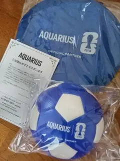 アクエリアス サッカーボール ポップアップゴール付き 非売品 当選品