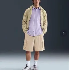 NIKE カーゴショーツ ベージュ