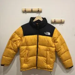 THE NORTH FACE ダウンジャケット イエロー/ブラック