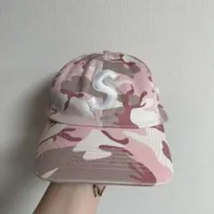 Supreme S Logo Camo Cap Pink 即発送のサムネイル