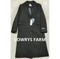 新品タグ付　ローリーズファーム　チェスターコート　Airy Wool　黒