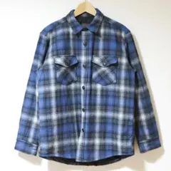 PENDLETON ペンドルトン オンブレチェック キルティングシャツ CPO