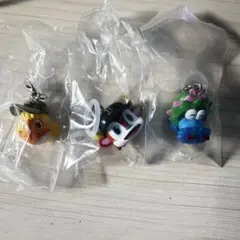 3個セット　プロ野球マスコット スライリー ハリーホーク バファローブル