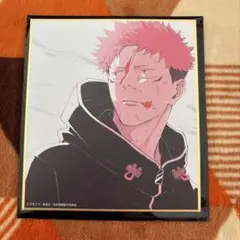 【未使用】アニメーション 呪術廻戦展　ミニ色紙　虎杖悠仁