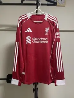 アディダス リバプールFC 長袖ユニフォーム Mサイズ タグ付き