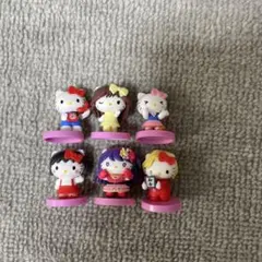 チョコエッグ　キティコラボレーション6種セット