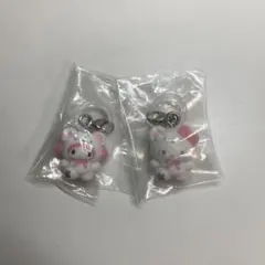 ふわふわスノー サンリオ マイメロ ハローキティ 2点セット