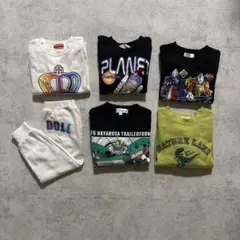 男の子 キッズ服 長袖 長ズボン まとめ売り 100〜110
