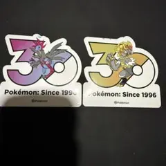 ポケモン 30周年 ソンス popup ランダム シール 2枚セット③ - メルカリ