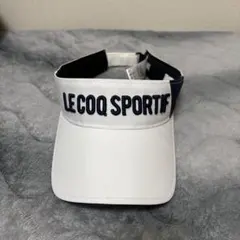 【新品未使用】Le coq sportif ゴルフ　サンバイザー