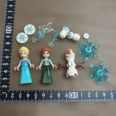 希少 アナと雪の女王 レゴ エルサ アナ オラフ ミニフィグ　ディズニー