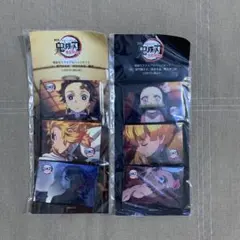 鬼滅の刃　無限列車編　場面写スクエア缶バッジセット
