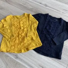トップス　チュニック　2枚　セット　100