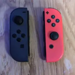 Nintendo Switch Joy-Con コントローラー 黒と赤　ジャンク